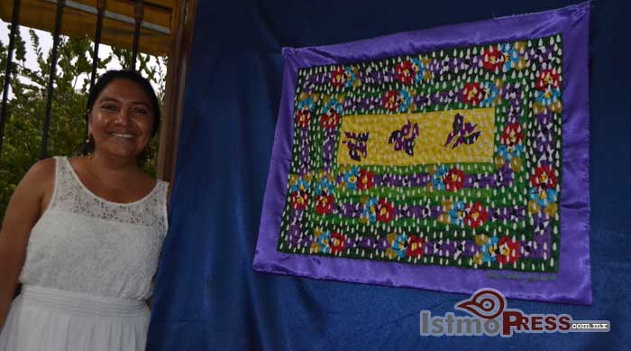 Natividad Amador, la mujer que hace  arte con los hilos