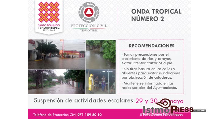 Concejo municipal de protección civil de Tehuantepec inicia ... - Istmo Press (Comunicado de prensa)