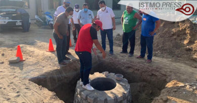 Supervisa obra de drenaje en Chicapa