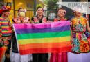 Arriba la diversidad y abajo las injusticias claman en la marcha del Orgullo Muxe/lésbico en Juchitán, Oaxaca