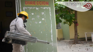 17 Abr Fumigan escuelas de Juchitán para prevenir dengue, zika y chikungunya1