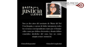 24 May Justicia para  fotoperiodista María del Sol2