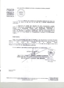 Documento donaciones Oaxaca FGE4