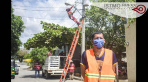 Alumbrado público Juchitán1