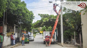 Alumbrado público Juchitán2