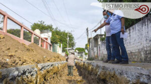 Obra de drenaje Juchitán3