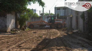 revestimiento de calles Juchitán1