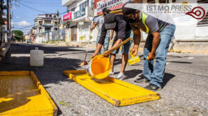 Repinta de paso peatonal