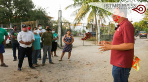 Banderazo obra Juchitán2