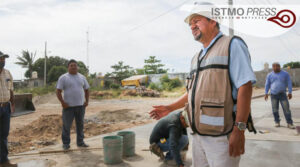 Obra de pavimentación Juchitán 1