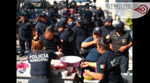 Paro de labores policía muncipal Salina Cruz1