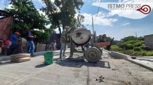 Obra pavimentación Juchitán1