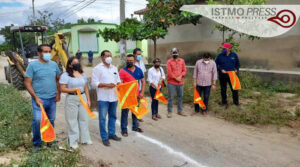 Banderazo obra La venta1