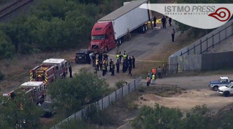 Encerrados en tráiler mueren 50 migrantes en San Antonio, Texas; 22 son mexicanos