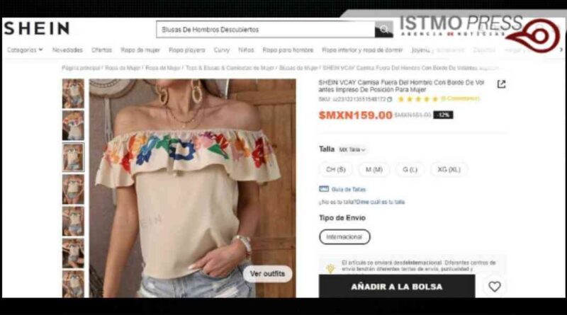 Denuncian a Shein de vender a 159 pesos una blusa con diseños del pueblo mazateco de Oaxaca