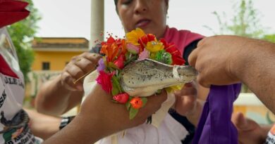 Chontales celebran la fertilidad con el casamiento de la lagarta princesa