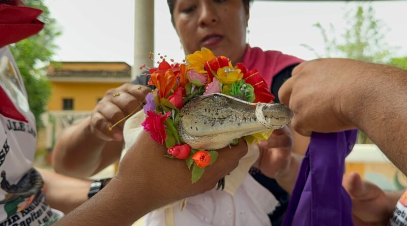 Chontales celebran la fertilidad con el casamiento de la lagarta princesa
