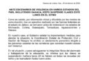 Cierran comercios y suspenden clases por violencia en el Istmo de Tehuantepec
