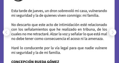 Alerta diputada de Morena acoso a su familia tras sobrevuelo de dron en su casa
