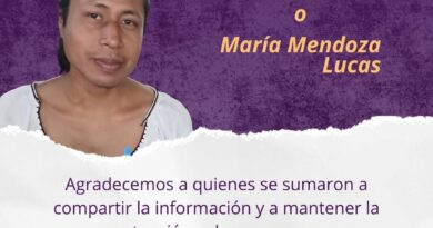 Localizan con vida a defensora mixe trans, María Mendoza tras 6 meses desaparecida 
