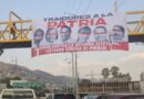 Exhiben en lonas a diputados de Oaxaca que votaron contra la reforma electoral