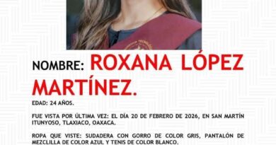 Buscan a joven triqui desaparecida hace 23 días en Oaxaca: “Es la primera vez que ocurre este tipo de violencias en la zona” Buscan a joven triqui desaparecida hace 23 días en Oaxaca: “Es la primera vez que ocurre este tipo de violencias en la zona”