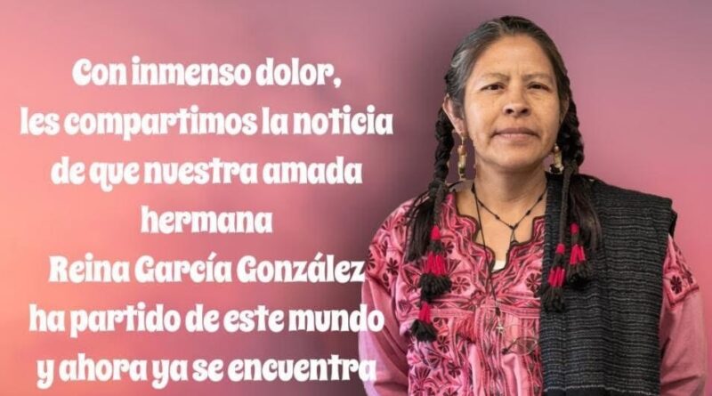 Asesinan a Reina García, maestra Ayuuk en Oaxaca; colectivas y comunidad exigen justicia por su feminicidio Asesinan a Reina García, maestra Ayuuk en Oaxaca; colectivas y comunidad exigen justicia por su feminicidio