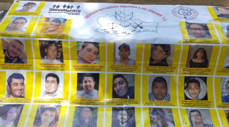 “ En Oaxaca no hay registro oficial de personas desaparecidas”: Madres buscadoras lamentan que para las autoridades las personas desaparecidas no cuenten