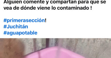 Denuncian agua potable contaminada por colapso de drenaje sanitario en Juchitán, Oaxaca